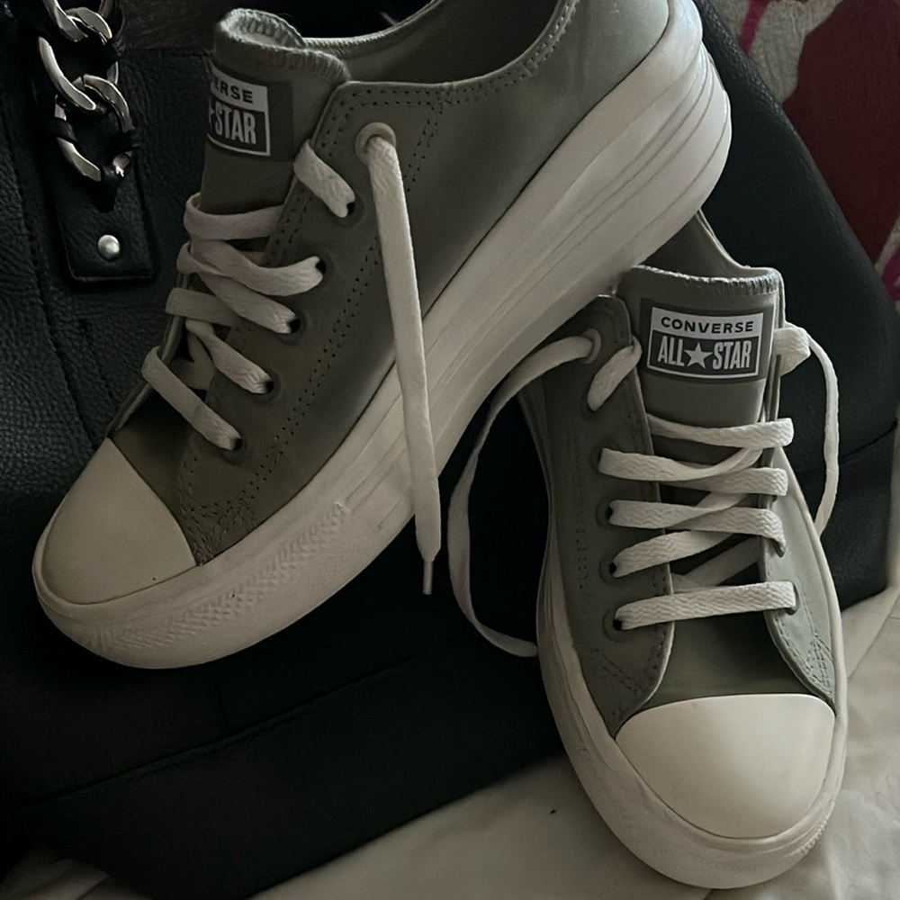 Converse All Star Women's Sneakers - Olive Green